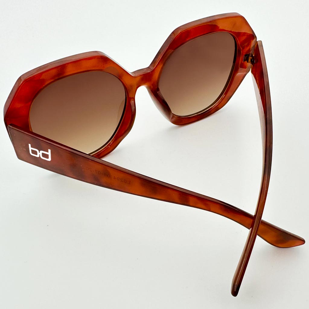 Arianna - occhiale donna oversize rosso