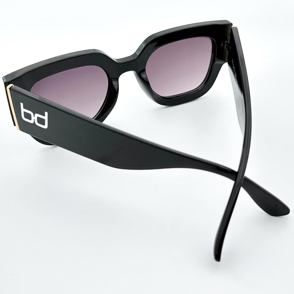 Anita - occhiale donna squadrato nero