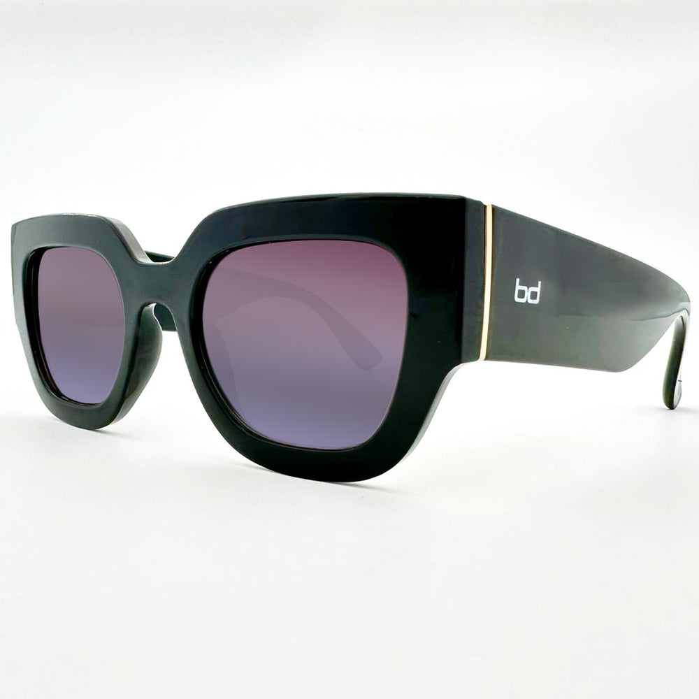 Anita - occhiale donna squadrato nero