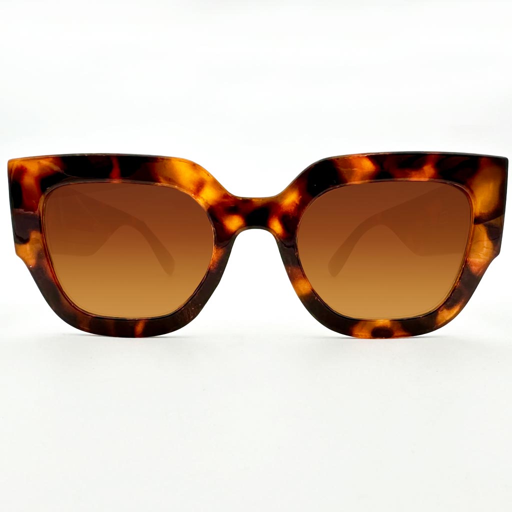 Anita - occhiale donna squadrato marrone