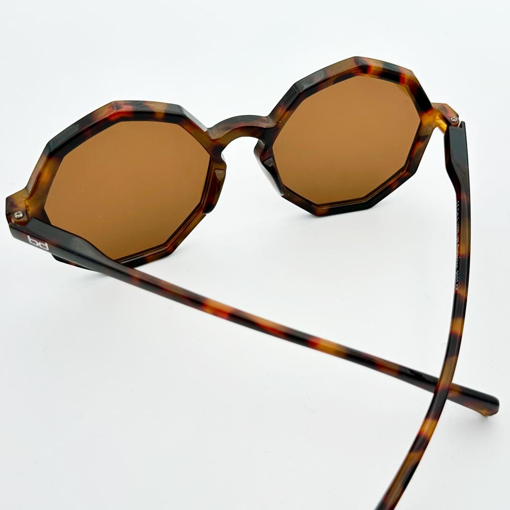 Bea - occhiale donna ottagonale marrone