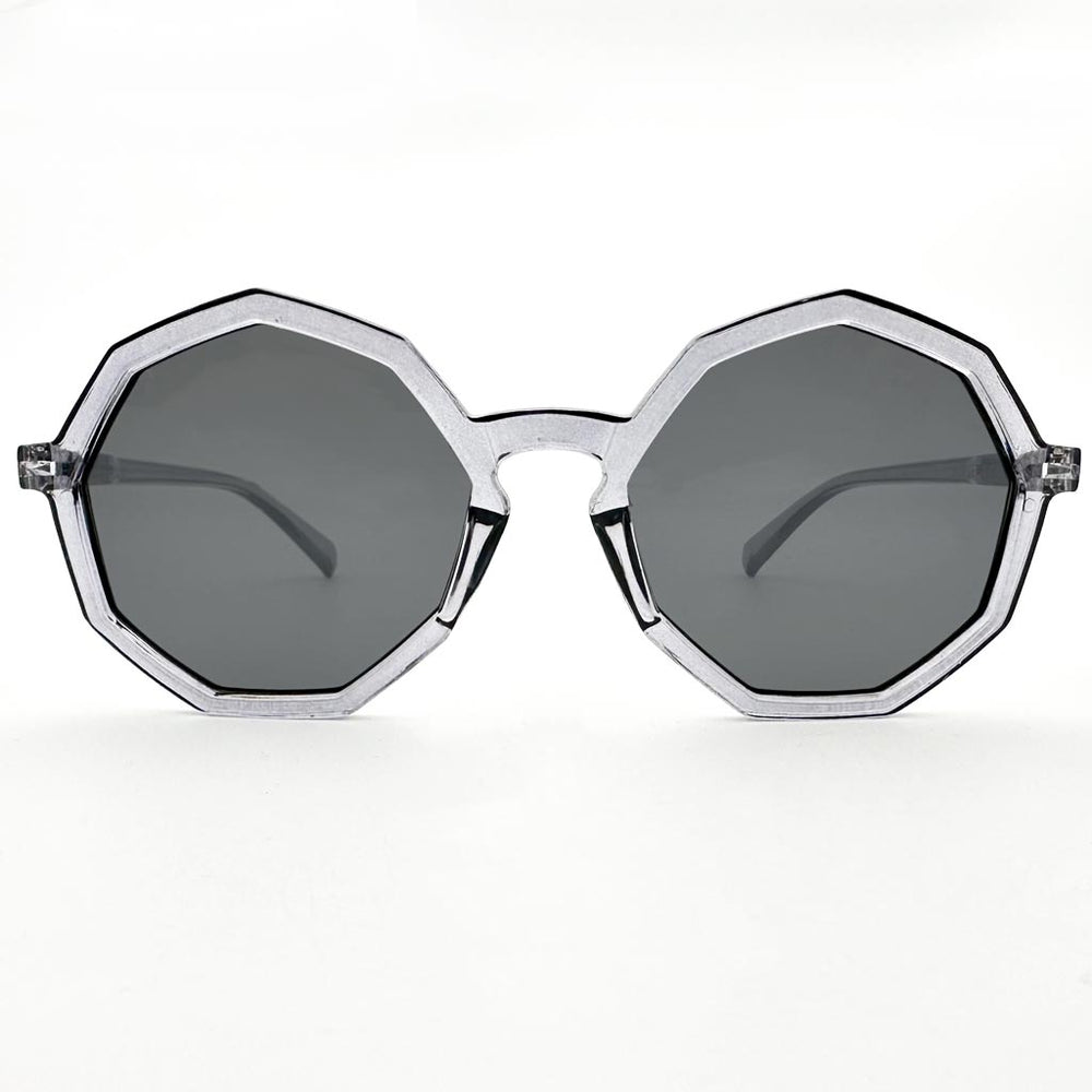 Bea - occhiale donna ottagonale grigio