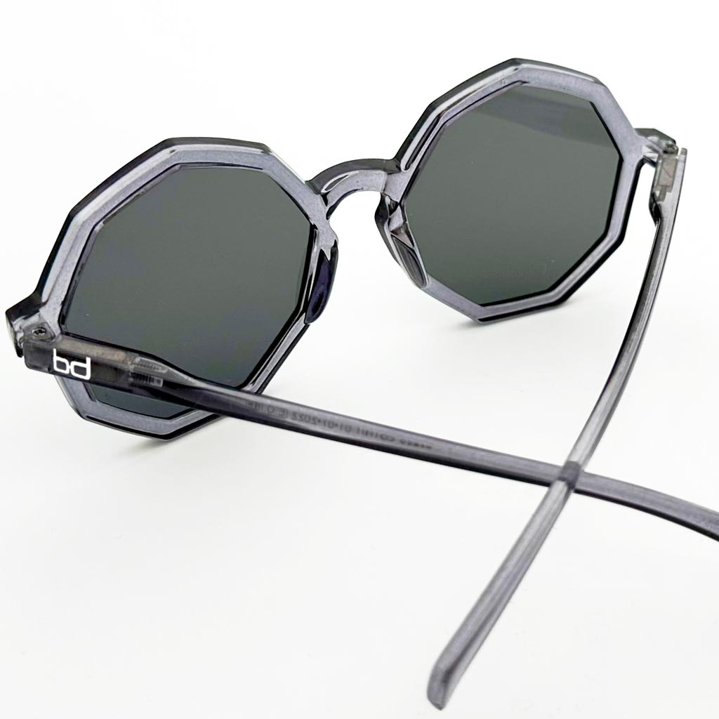 Bea - occhiale donna ottagonale grigio