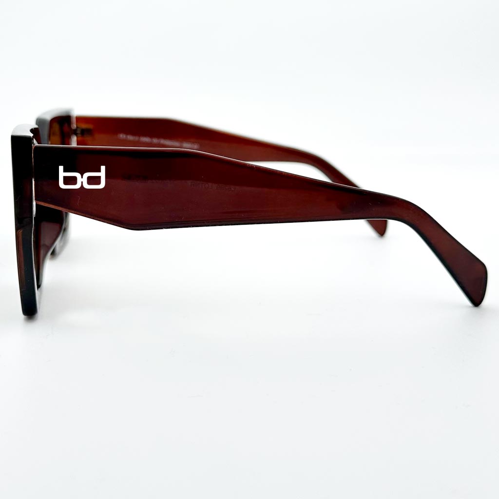 Nina - occhiale donna oversize marrone