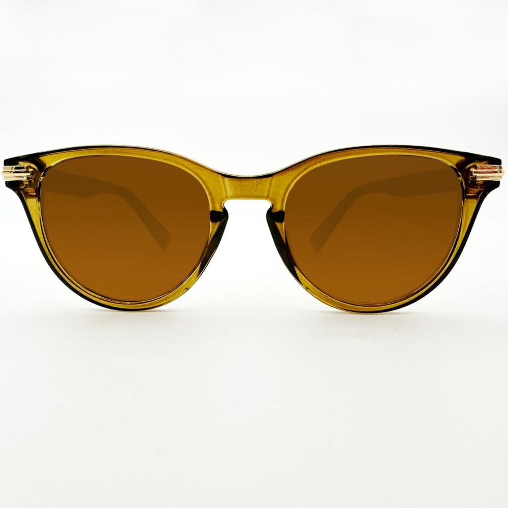 Ginevra - occhiale donna farfalla verde