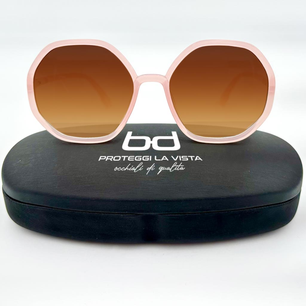 Victoria - occhiale donna oversize rosa