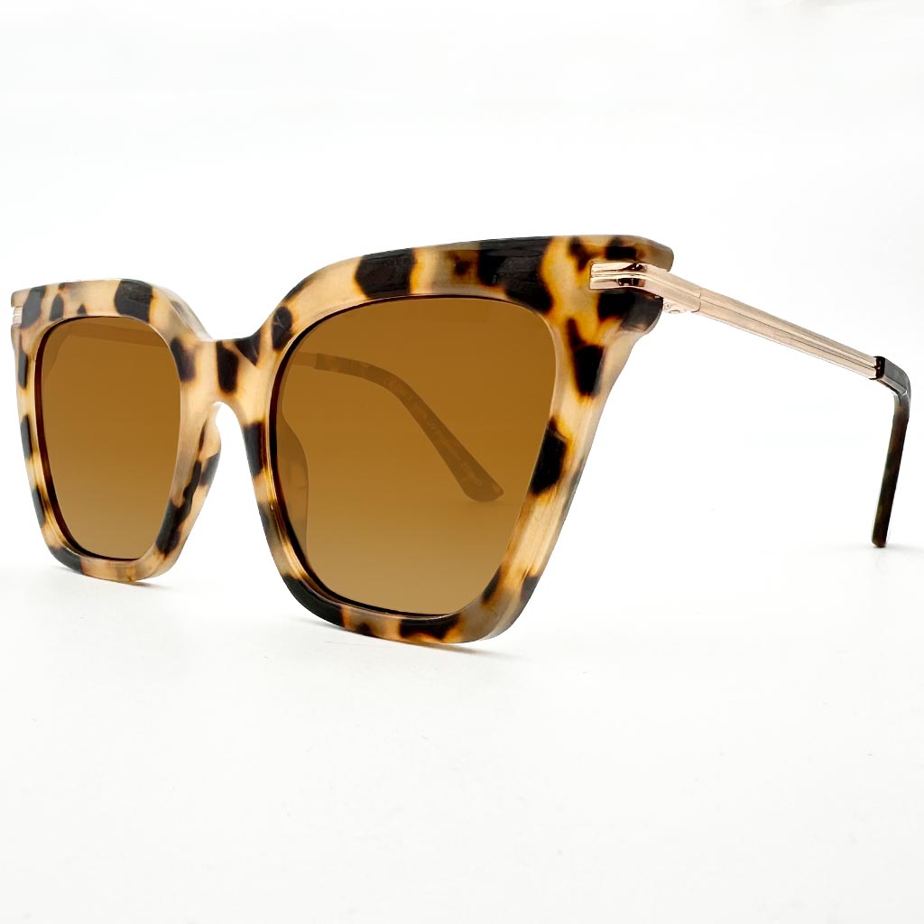 Jasmine - occhiale donna cat-eye tartarugato chiaro