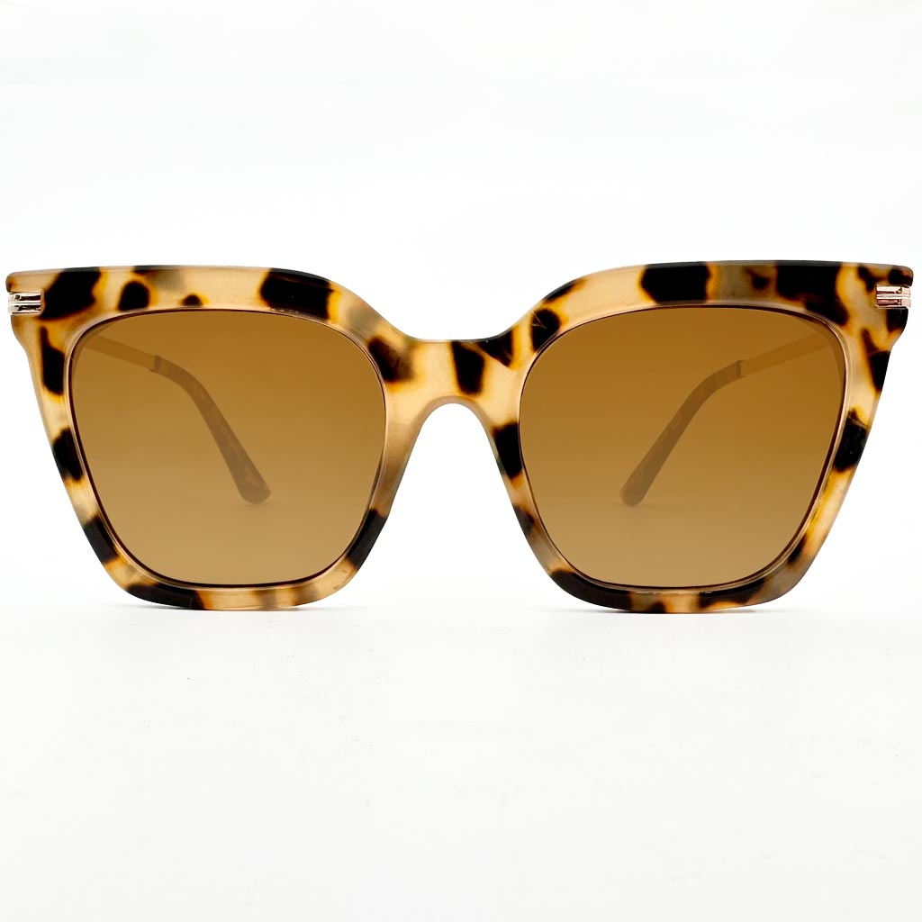 Jasmine - occhiale donna cat-eye tartarugato chiaro