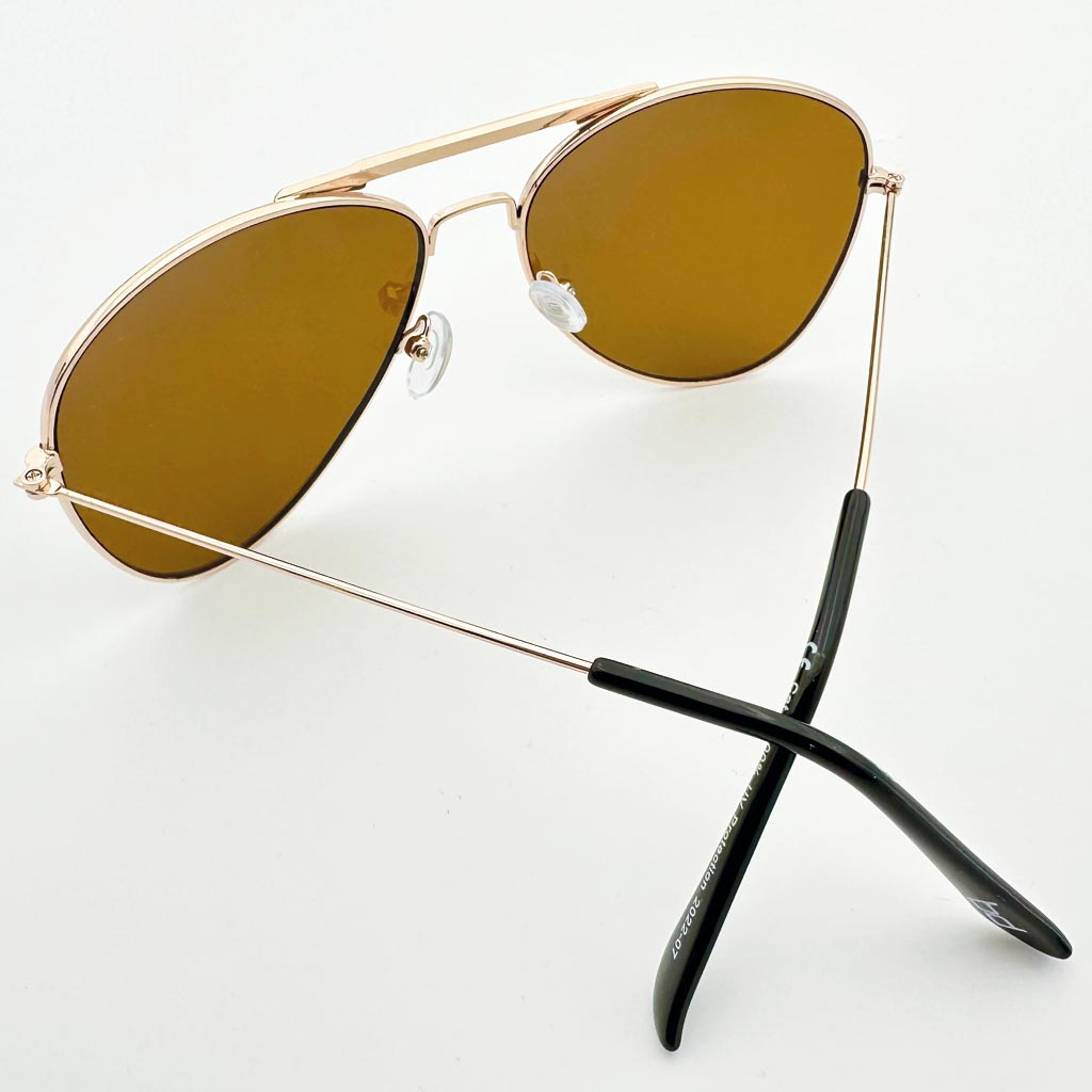 Pilot - occhiale uomo aviatore oro