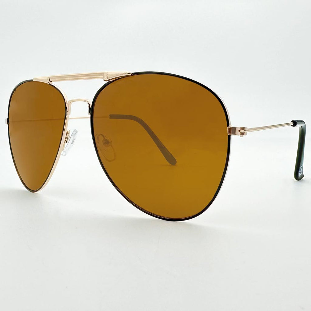 Pilot - occhiale uomo aviatore oro