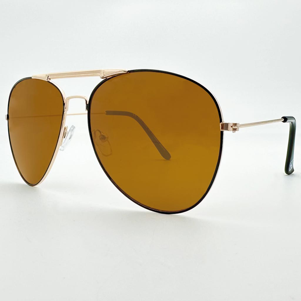 Pilot - occhiale uomo aviatore oro