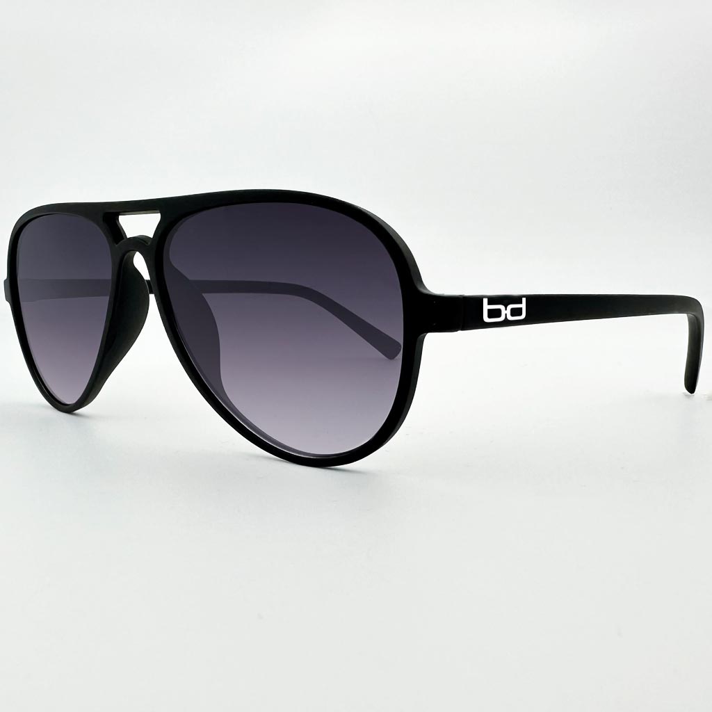 Marlo - occhiale uomo aviatore nero