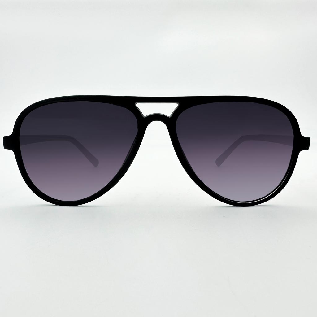 Marlo - occhiale uomo aviatore nero