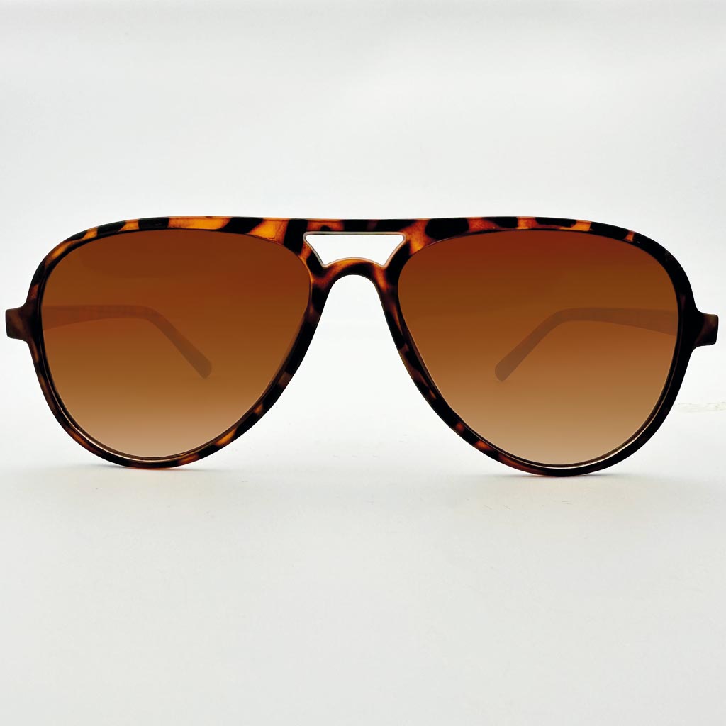 Marlo - occhiale uomo aviatore marrone