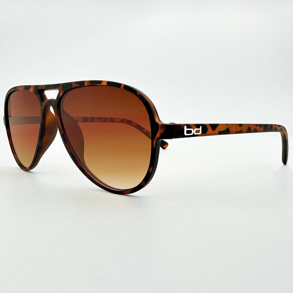 Marlo - occhiale uomo aviatore marrone