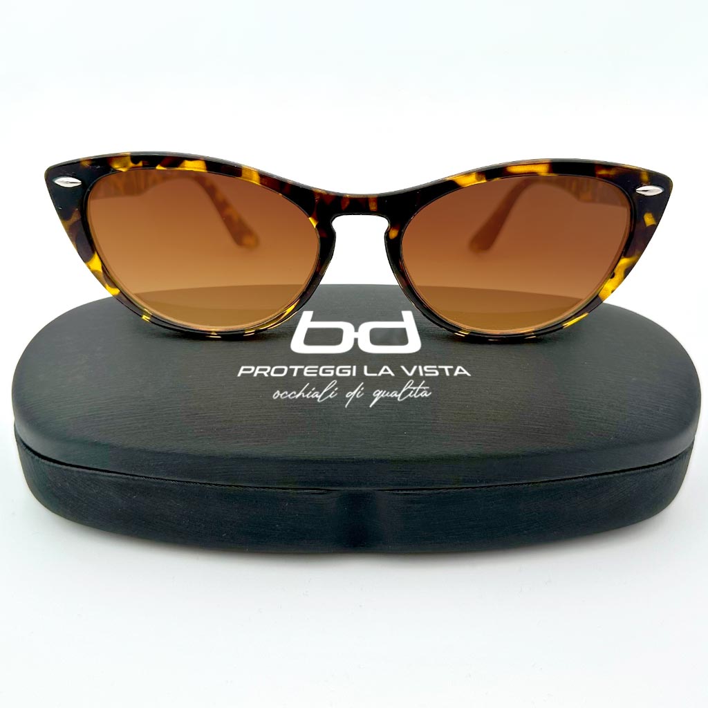 Grace - occhiale donna cat-eye marrone