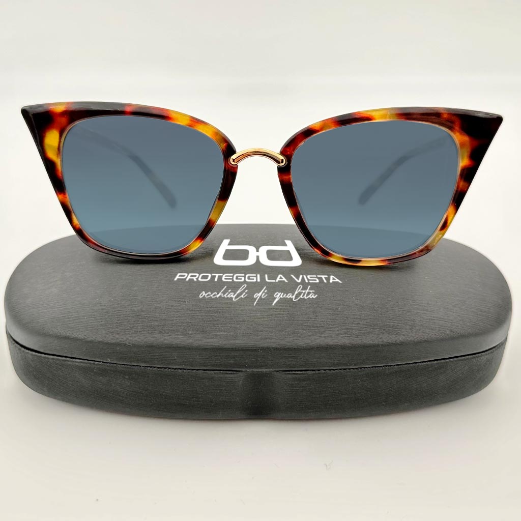 Cloe - occhiale donna cat-eye marrone