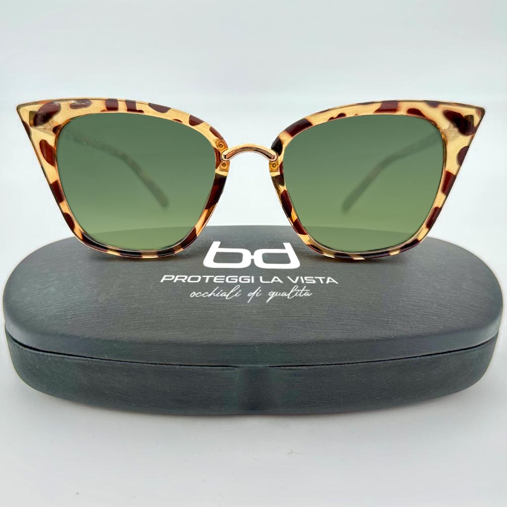 Cloe - occhiale donna cat-eye tartarugato