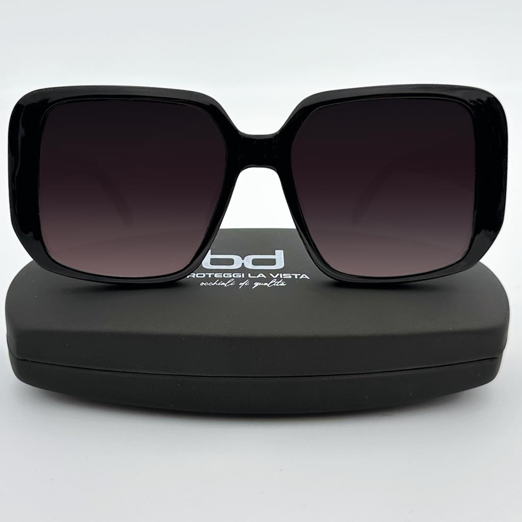 Jennifer - occhiale donna nero lente sfumata